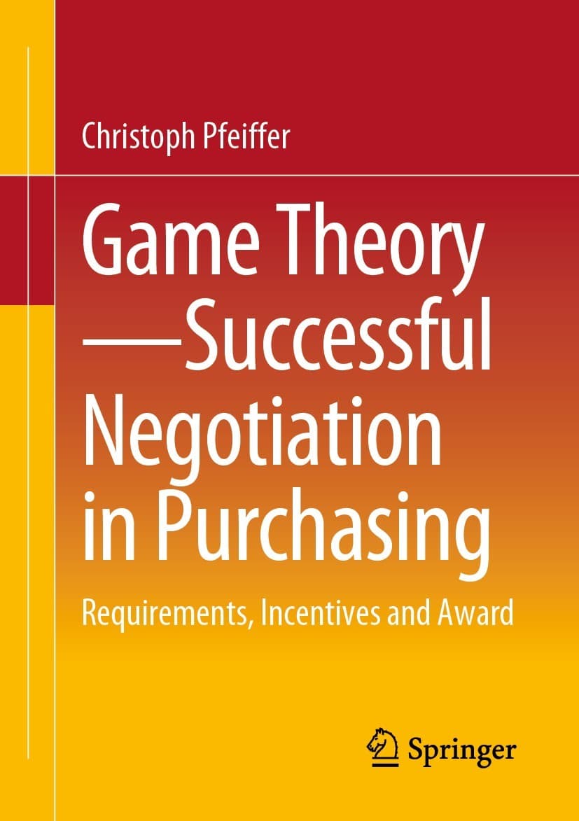 Buchcover: Game Theory – Successful Negotiation in Purchasing