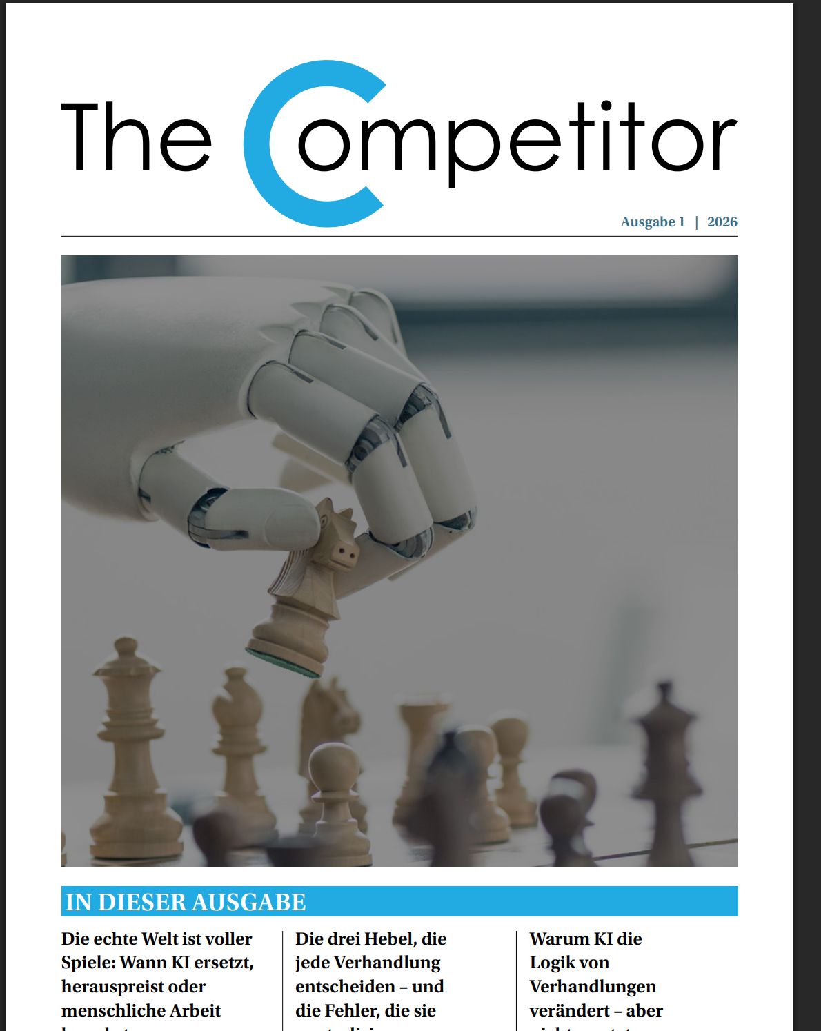The Competitor – Issue 1 | 2026