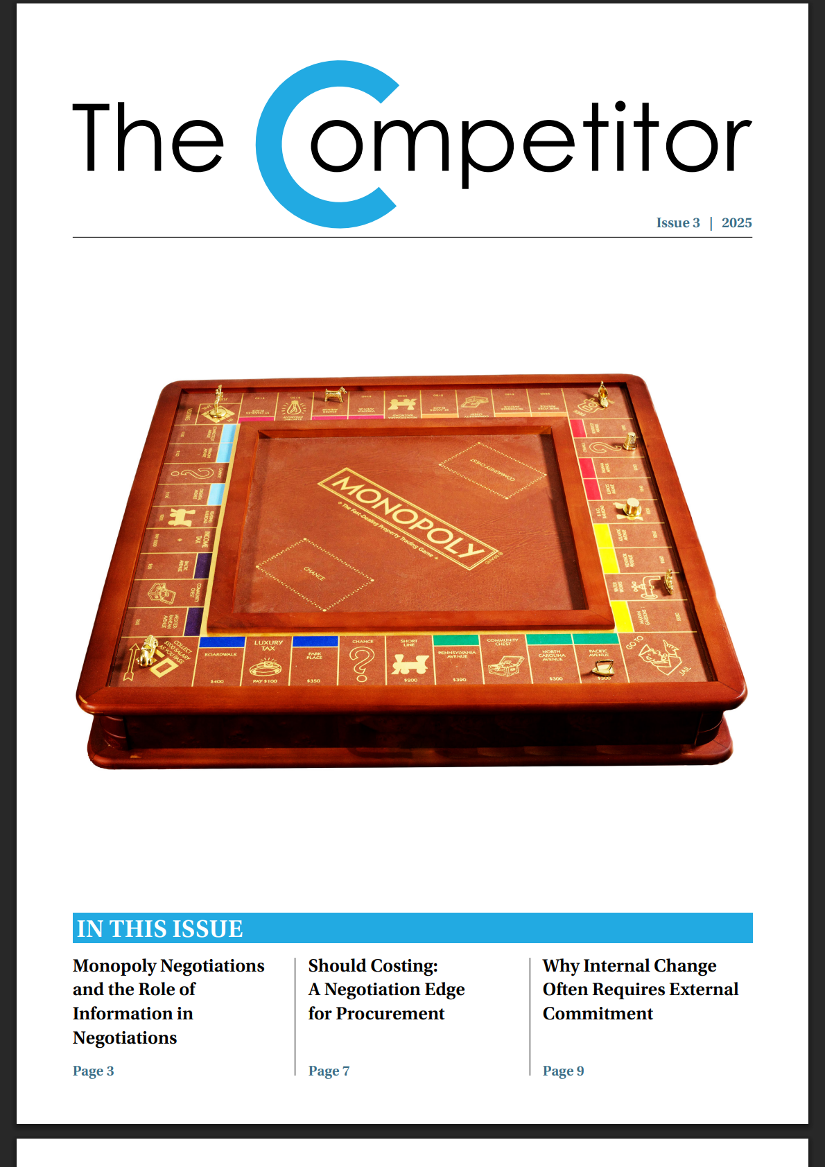 The Competitor – Issue 3 | 2025